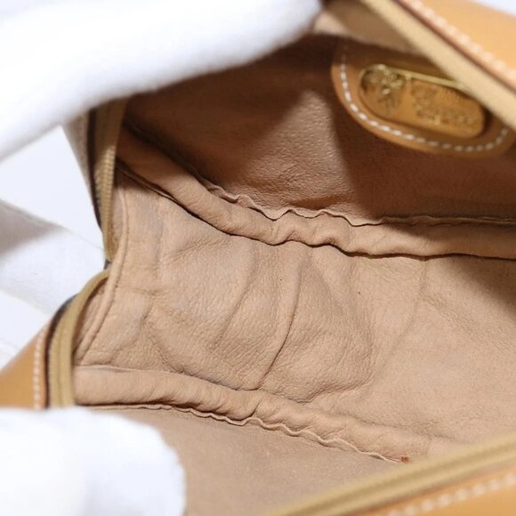 GUCCI Micro GG Supreme Shoulder Bag PVC Beige Gold - Picture 14 of 16